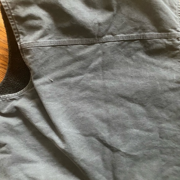 Carhartt men’s work chore vest duck jacket coat grey - Picture 3 of 3
